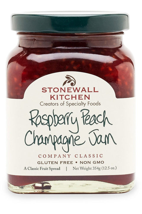 Stonewall Kitchen Raspberry Peach Champagne Jam 12.5 oz