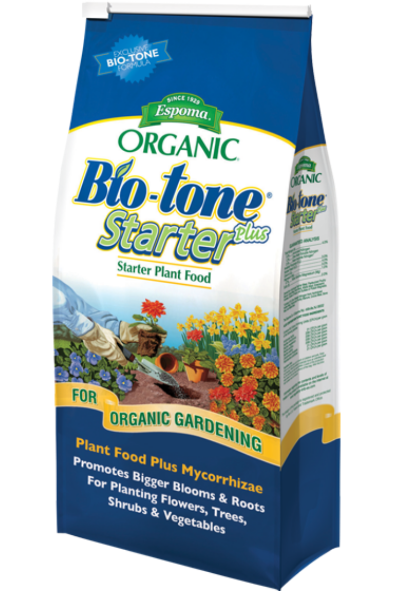 plant tone organic fertilizer Bio-tone Starter Plus Espoma 4 lb