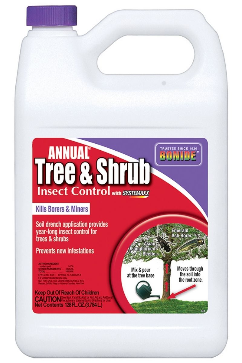 best herbicide for trees Bonide Annual Tree & Shrub Insect Control Concentrate 1 gal