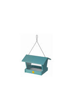 Birds Choice Medium Hopper Recycled Plastic Bird Feeder Lake Blue