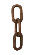 CHAIN, RECLAIMED WOOD 3/LINKS