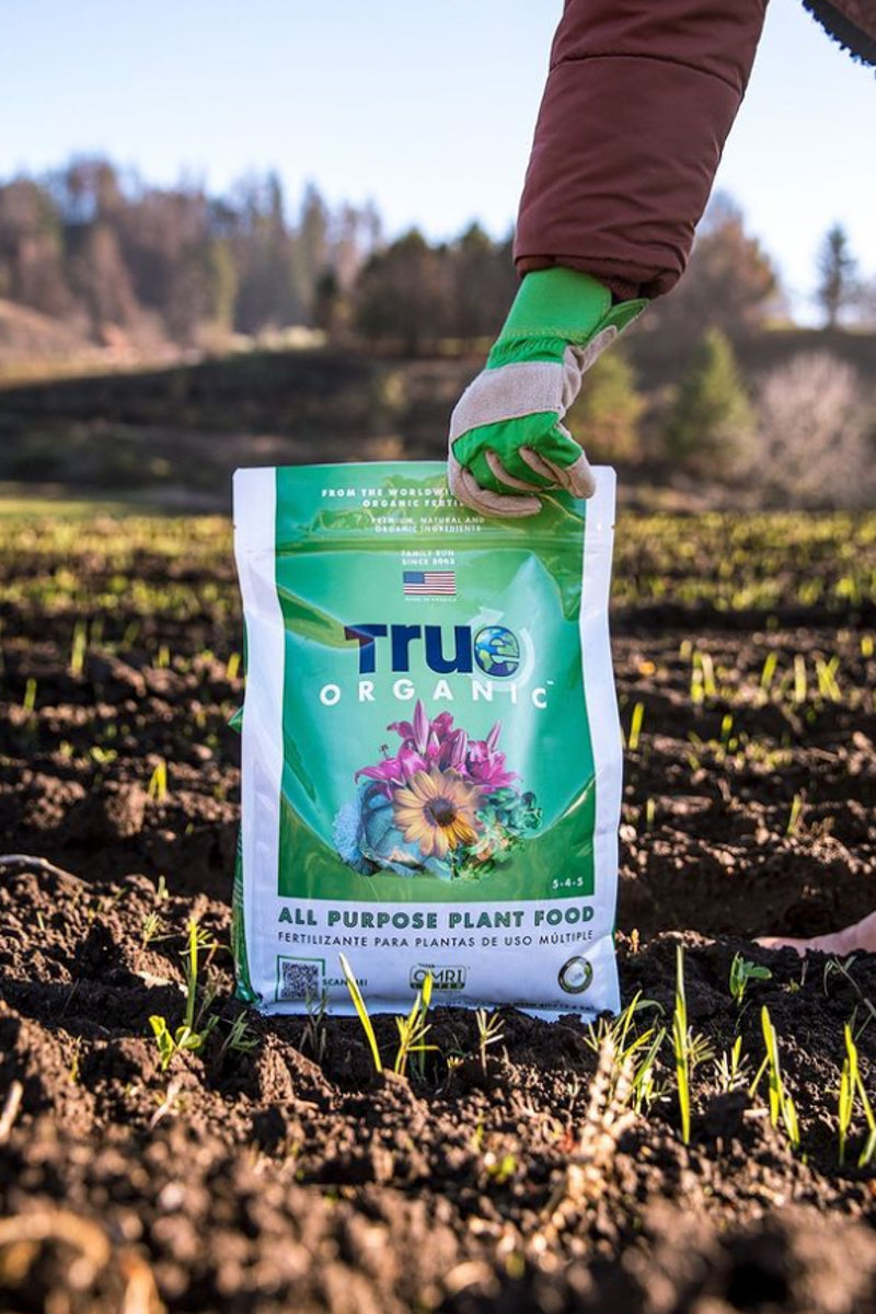 organic vegetable plant fertilizer True Organic All Purpose Plant Fertilizer Food 4 lb – Chalet