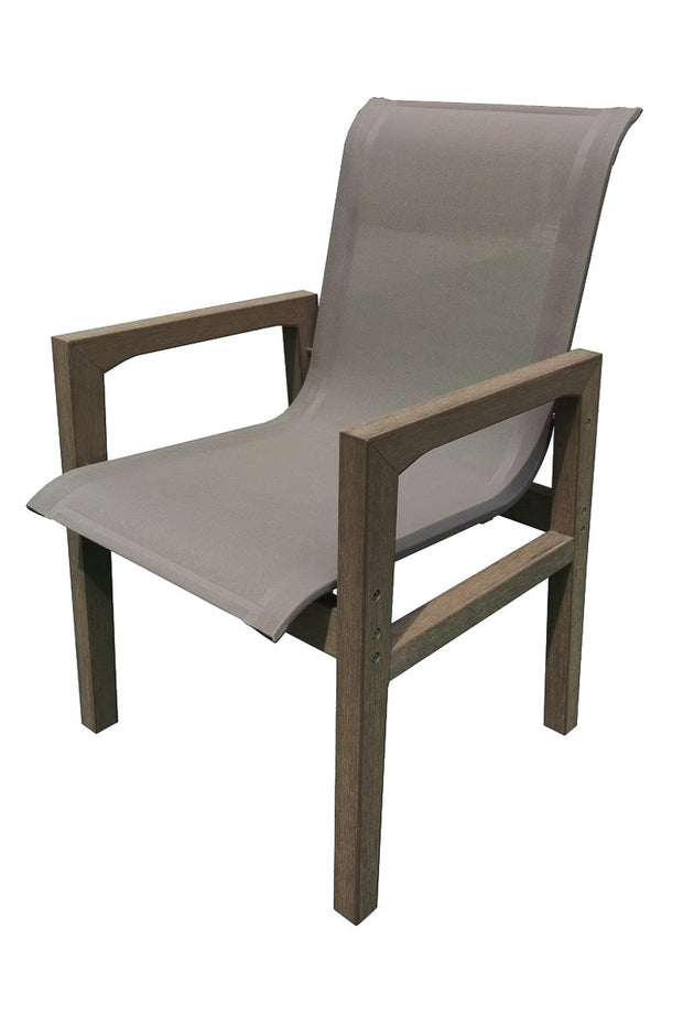 Alfresco EverTeak San Simeon Dining Arm Chair