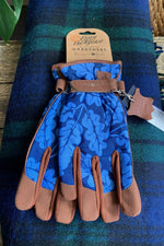 Burgon & Ball Gloves Oak Leaf Navy Medium/Large