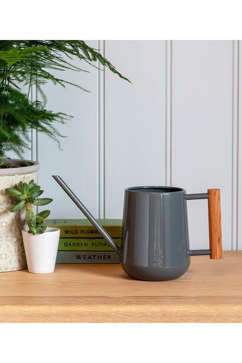 house plant watering can Burgon & Ball Indoor Watering Can Charcoal