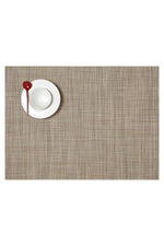 Chilewich Mini Basketweave Placemat Rectangle 14"x19" Linen