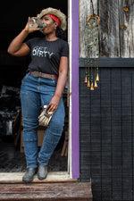 Dovetail Workwear Get Dirty Crew Neck Tee Black Extra Large