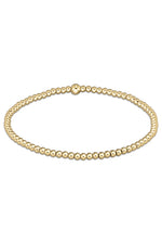 enewton Classic Gold 2.5mm Bead Bracelet