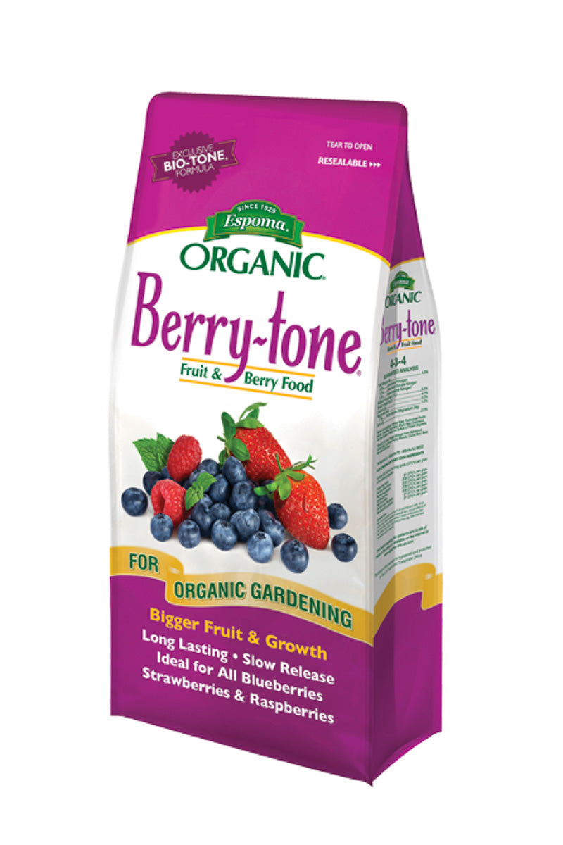 biotone plant fertilizer Espoma Organic Berry-tone Fruit & Berry Food | 4 Pound Bag