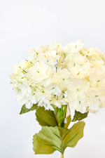 Faux Hydrangea Spray 25" Cream