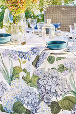 Garnier-Thiebaut Jardin De Bretagne Tablecloth 67"x67" Bleu
