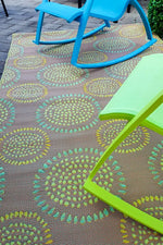 RUG 4' x 6' MOLLY GREY YELLOW