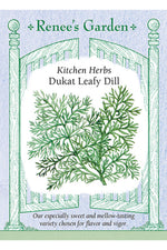 Renee's Garden Kitchen Herbs Dukat Leafy Dill Seeds