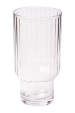 Sophistiplate Modern Tall Tumbler 22.3 oz Clear