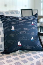 Cape Series Modern Waves Pillow