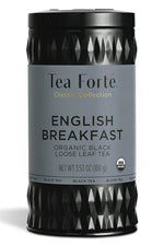 Tea Forte Loose Leaf Tea Canisters English Breakfast Tea