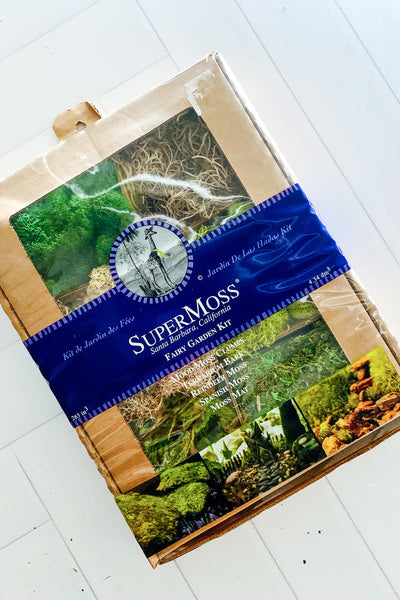 SuperMoss Fairy Garden Mixed Moss Kit