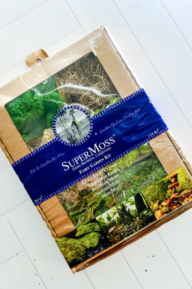 SuperMoss Fairy Garden Mixed Moss Kit