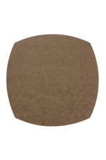 Bodrum Allure Elliptical Square Placemat Bronze