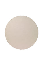 Bodrum Charm Placemat 16"Round Pearl