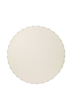 Bodrum Charm Placemat 16"Round Oyster