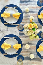 Bodrum Wicker Placemat 15" Round Delft