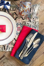 Bodrum Amalfi Napkin 21" Tomato