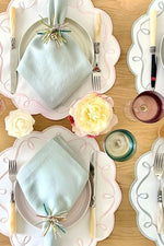 Bodrum Amalfi Napkin 21" Celadon