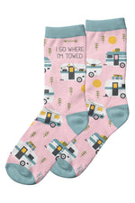 Karma Crew Socks Camper