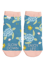 Karma Ankle Socks Turtle