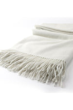 Bedford Cottage Edinburgh Throw 50"x68" Cream