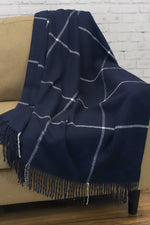 Bedford Cottage Glasgow Throw 50"x68" Navy