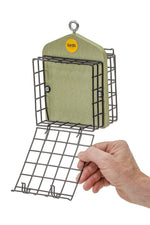 Birds Choice Suet Feeder For Two Cakes Fern Green Recycled Plastic