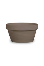 Bonsai Cactus Planter 8.75" Dark Basalt Clay