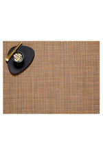 Chilewich Basketweave Placemat Rectangle 14"x19" Teak