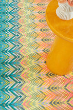 Dash & Albert Seneca Multi Machine Washable Rug 2'x3'