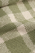 Dash & Albert Tattersall Handwoven Cotton Rug 2'x3' Sage