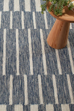 Dash & Albert Heights Handwoven Wool Rug 2'x3' Denim