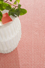 Dash & Albert Miss Muffet Handwoven Cotton Rug 3'x5' Paprika