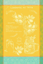 Garnier-Thiebaut Limonade Au Thym Soleil Kitchen Towel