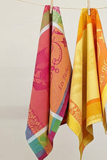 Garnier-Thiebaut Les Peches Rose Kitchen Towel