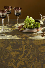 Garnier-Thiebaut Super Nature Tablecloth 71"x102" Or Pale