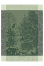 Garnier-Thiebaut Animaux De La Foret Sapin Kitchen Towel