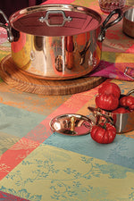 Garnier-Thiebaut Mille Sous Bois Tablecloth 71"x71" Automne