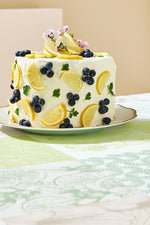 Garnier-Thiebaut Mille Parfums Runner 22"x71" Verde