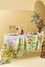 Garnier-Thiebaut Souffle Fleuri Tablecloth 61"x102" Printemps