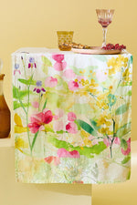Garnier-Thiebaut Souffle Fleuri Runner 20"x61" Printemps