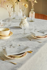 Garnier-Thiebaut Mille Giverny Tablecloth 69"x120" Opale