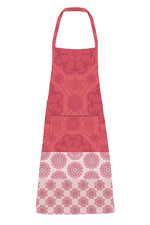 Garnier-Thiebaut Mille Rosecas Coated Apron Framboise