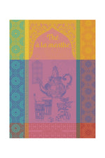 Garnier-Thiebaut The Menthe Rose Kitchen Towel